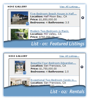 Lists Featured Widgets Now Available