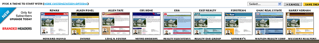 vFlyer Theme Editor Preview