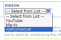  You can now embed Wellcomemat videos in your flyers!