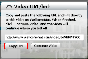  You can now embed Wellcomemat videos in your flyers!
