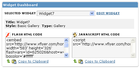WidgetDashboard A New Look for Your vFlyer Account Homepage!