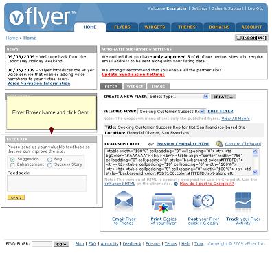 vflyer feedback application