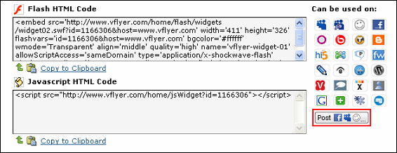 vFlyer Facebook