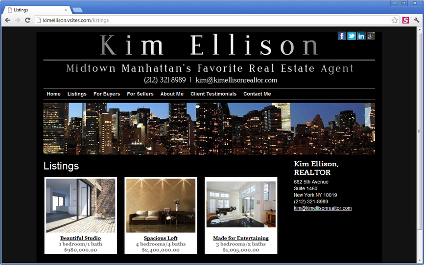 Real Estate Agent Website - Websites for REALTORS® - Top Producer®